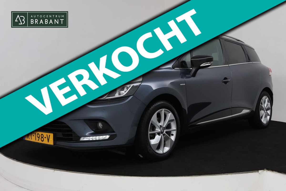 Renault Clio Estate 0.9 TCe Limited (PARKEERSENSOREN, TREKHAAK, NAVIGATIE, CRUISE, BLUETOOTH, NL-AUTO) Renault Clio Estate 0.9 TCe Limited (PARKEERSENSOREN, TREKHAAK, NAVIGATIE, CRUISE, BLUETOOTH, NL-AUTO)