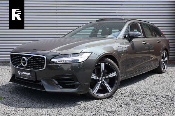 Volvo V90 2.0 T8 AWD R-Design Panorama dak / Adaptieve Cruise / Camera / Pine Grey