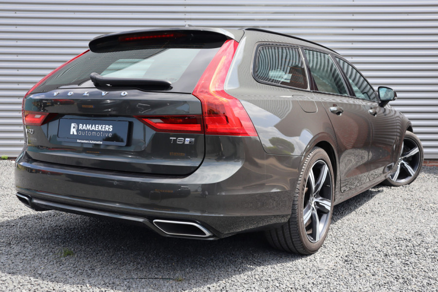 Volvo V90 2.0 T8 AWD R-Design Panorama dak / Adaptieve Cruise / Camera / Pine Grey