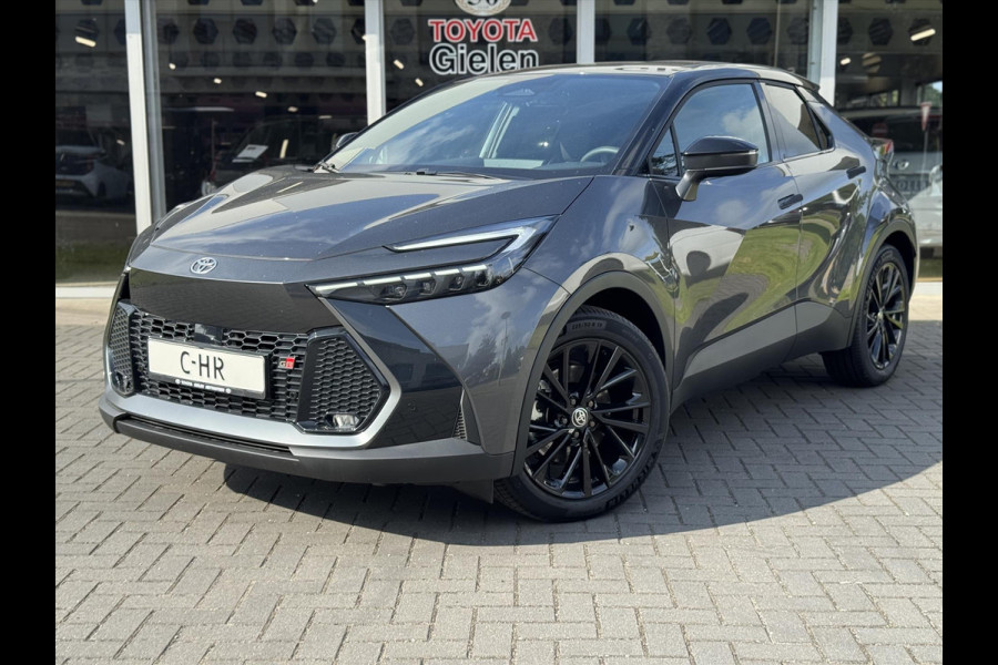 Toyota C-HR Plug-in Hybrid 223pk GR Sport | Stoel + Stuurverwarming, Elektrische achterklep, Groot scherm, Parkeersensoren, Blind spot
