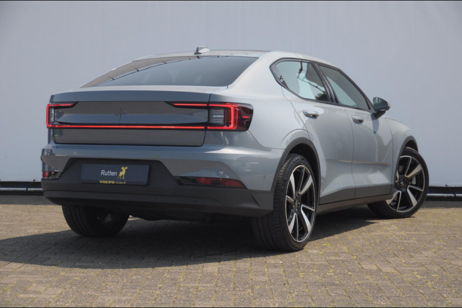 Polestar 2 Long Range Dual Motor Launch Edition / Adaptieve cruise Control / 408PK / BLIS / 20” Velgen / Elektrische achterklep / Keyless / Elektrische stoelen / Stoel en stuurwielverwarming / Panoramadak
