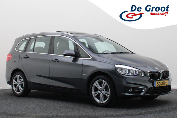 BMW 2 Serie Gran Tourer 218i 7p. Luxury Automaat Leer, Panoramadak, Head-Up, Camera, LED, Navigatie