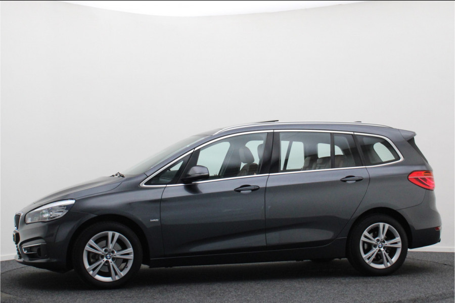 BMW 2 Serie Gran Tourer 218i 7p. Luxury Automaat Leer, Panoramadak, Head-Up, Camera, LED, Navigatie