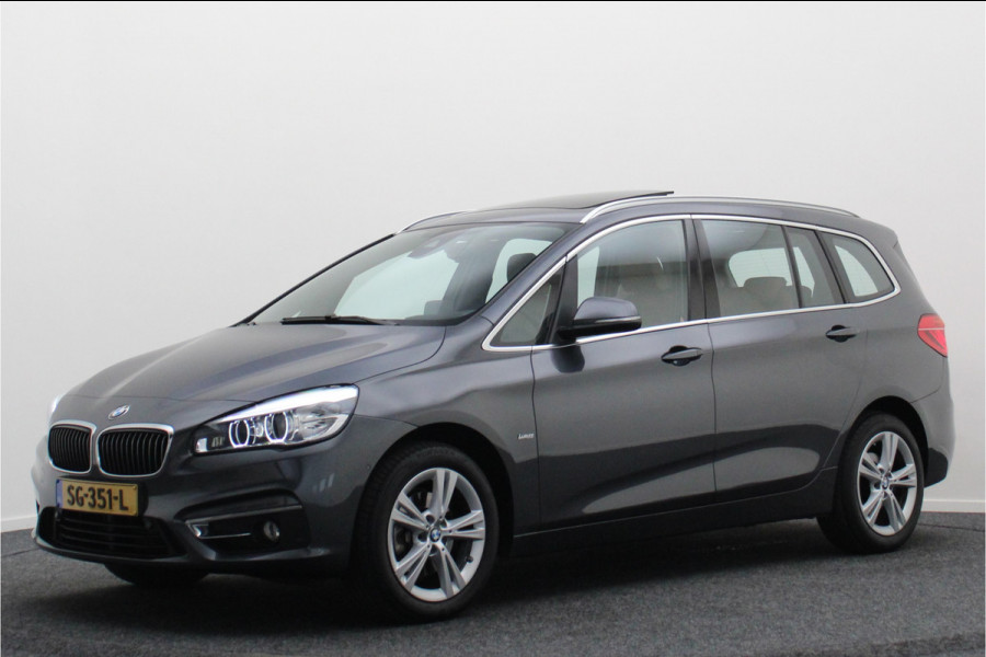 BMW 2 Serie Gran Tourer 218i 7p. Luxury Automaat Leer, Panoramadak, Head-Up, Camera, LED, Navigatie