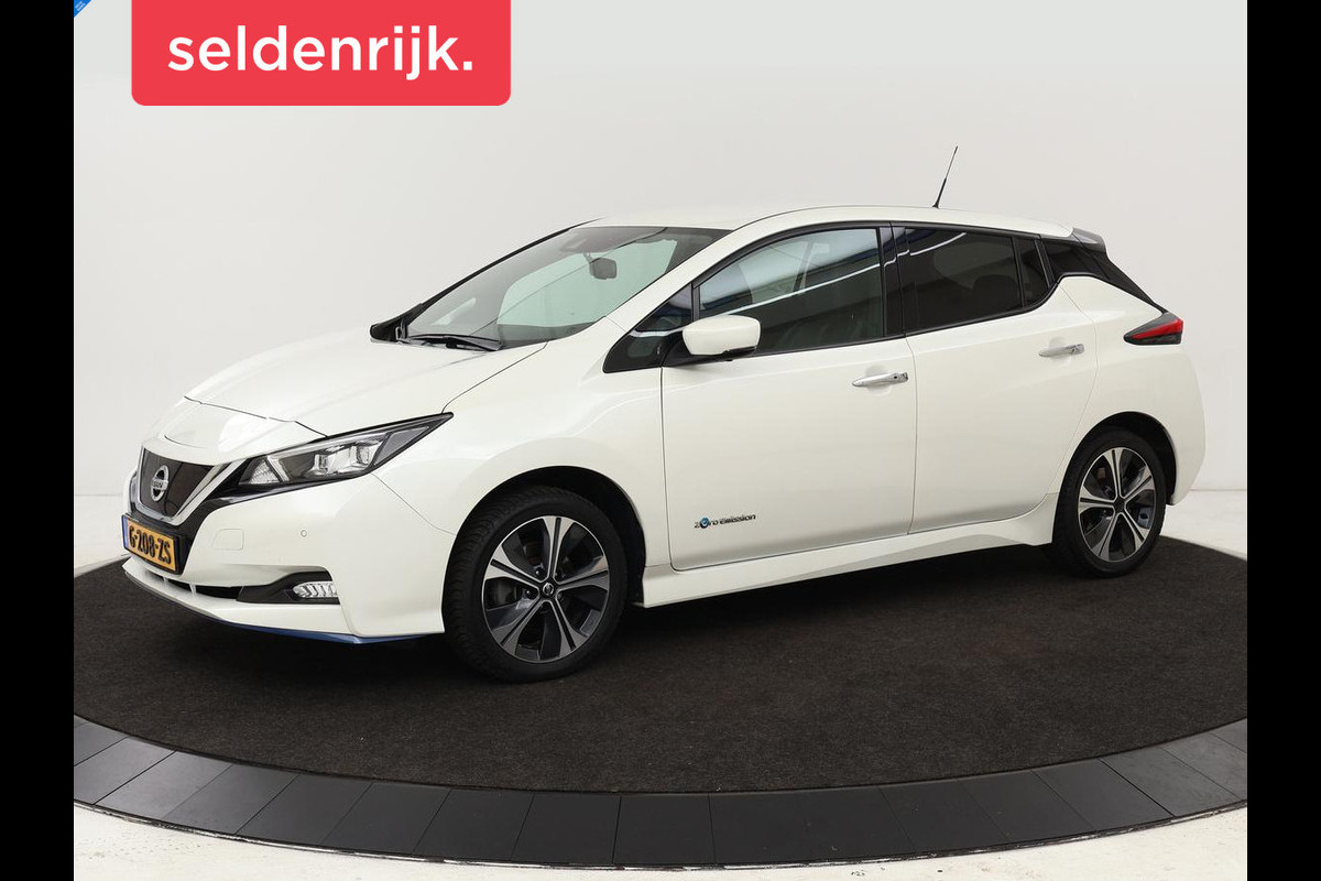Nissan Leaf e+ Tekna 62 kWh | Leder | Stoelverwarming | 360 camera | Adaptive cruise | Full LED | Carplay | Navigatie | BOSE Sound Nissan Leaf e+ Tekna 62 kWh | Leder | Stoelverwarming | 360 camera | Adaptive cruise | Full LED | Carplay | Navigatie | BOSE Sound