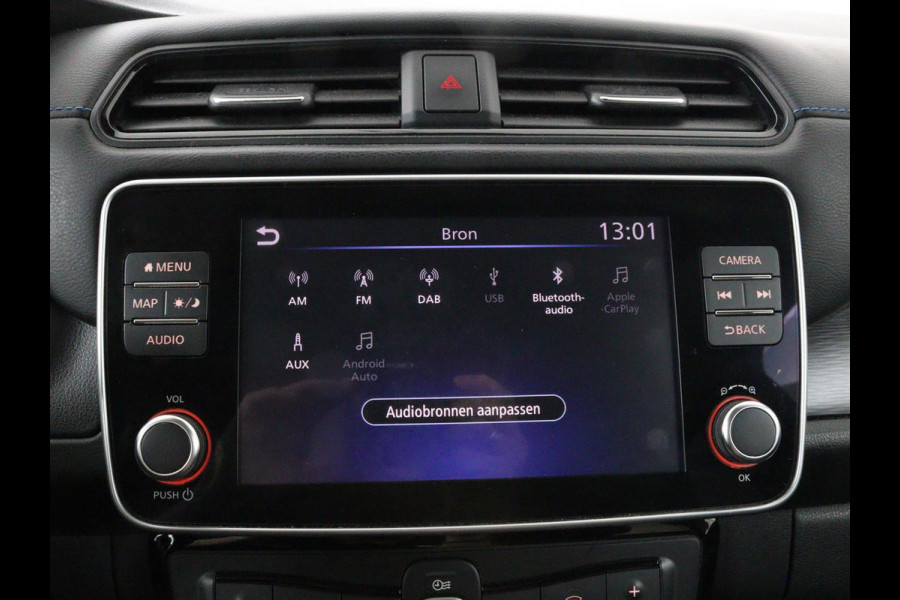 Nissan Leaf e+ Tekna 62 kWh | Leder | Stoelverwarming | 360 camera | Adaptive cruise | Full LED | Carplay | Navigatie | BOSE Sound