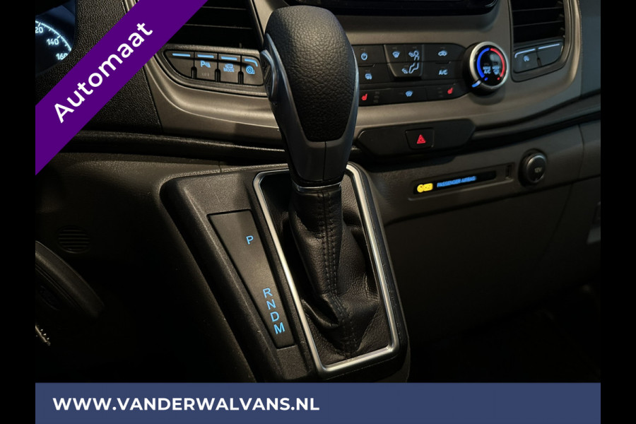 Ford Transit Custom 2.0 TDCI 170pk Automaat L2H1 Inrichting Euro6 Airco | Navigatie | Camera | Android Auto | LED Trekhaak Cruisecontrol, Verwarmde voorruit, Stoelverwarming, Parkeersensoren, Bijrijdersbank