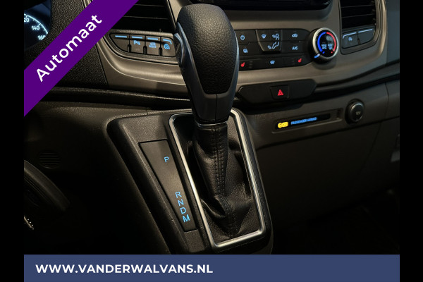 Ford Transit Custom 2.0 TDCI 170pk Automaat L2H1 Inrichting Euro6 Airco | Navigatie | Camera | Android Auto | LED Trekhaak Cruisecontrol, Verwarmde voorruit, Stoelverwarming, Parkeersensoren, Bijrijdersbank