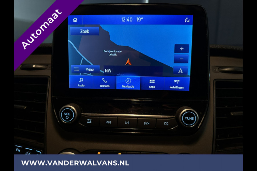 Ford Transit Custom 2.0 TDCI 170pk Automaat L2H1 Inrichting Euro6 Airco | Navigatie | Camera | Android Auto | LED Trekhaak Cruisecontrol, Verwarmde voorruit, Stoelverwarming, Parkeersensoren, Bijrijdersbank
