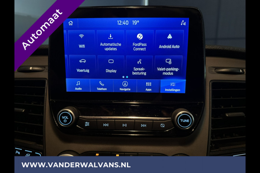 Ford Transit Custom 2.0 TDCI 170pk Automaat L2H1 Inrichting Euro6 Airco | Navigatie | Camera | Android Auto | LED Trekhaak Cruisecontrol, Verwarmde voorruit, Stoelverwarming, Parkeersensoren, Bijrijdersbank