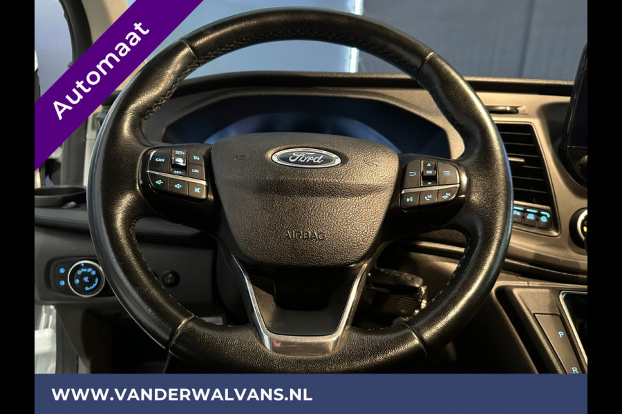 Ford Transit Custom 2.0 TDCI 170pk Automaat L2H1 Inrichting Euro6 Airco | Navigatie | Camera | Android Auto | LED Trekhaak Cruisecontrol, Verwarmde voorruit, Stoelverwarming, Parkeersensoren, Bijrijdersbank