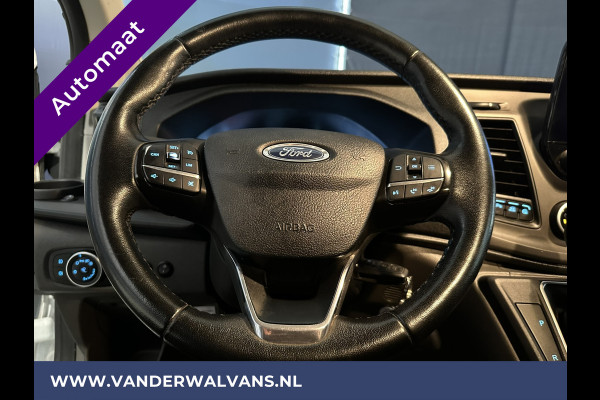 Ford Transit Custom 2.0 TDCI 170pk Automaat L2H1 Inrichting Euro6 Airco | Navigatie | Camera | Android Auto | LED Trekhaak Cruisecontrol, Verwarmde voorruit, Stoelverwarming, Parkeersensoren, Bijrijdersbank