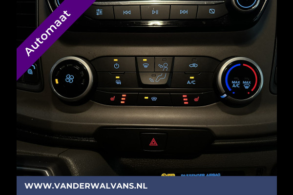 Ford Transit Custom 2.0 TDCI 170pk Automaat L2H1 Inrichting Euro6 Airco | Navigatie | Camera | Android Auto | LED Trekhaak Cruisecontrol, Verwarmde voorruit, Stoelverwarming, Parkeersensoren, Bijrijdersbank