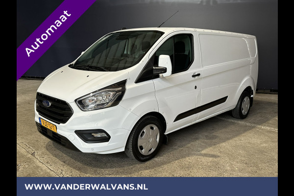 Ford Transit Custom 2.0 TDCI 170pk Automaat L2H1 Inrichting Euro6 Airco | Navigatie | Camera | Android Auto | LED Trekhaak Cruisecontrol, Verwarmde voorruit, Stoelverwarming, Parkeersensoren, Bijrijdersbank