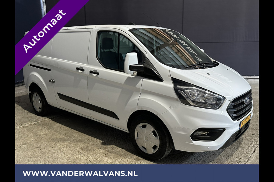 Ford Transit Custom 2.0 TDCI 170pk Automaat L2H1 Inrichting Euro6 Airco | Navigatie | Camera | Android Auto | LED Trekhaak Cruisecontrol, Verwarmde voorruit, Stoelverwarming, Parkeersensoren, Bijrijdersbank
