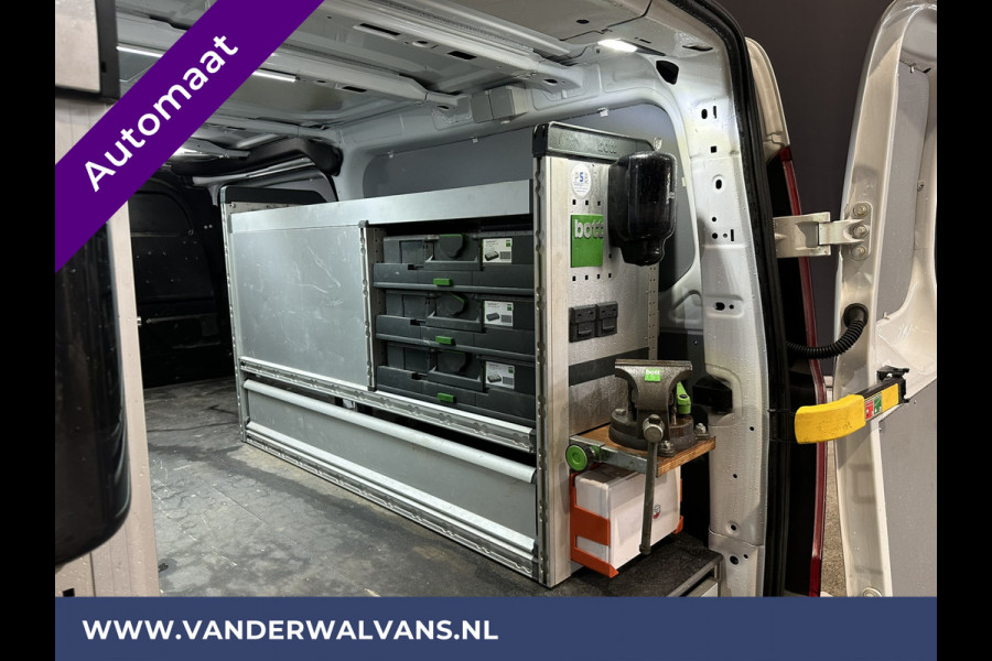 Ford Transit Custom 2.0 TDCI 170pk Automaat L2H1 Inrichting Euro6 Airco | Navigatie | Camera | Android Auto | LED Trekhaak Cruisecontrol, Verwarmde voorruit, Stoelverwarming, Parkeersensoren, Bijrijdersbank