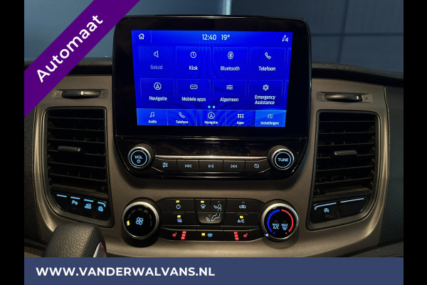 Ford Transit Custom 2.0 TDCI 170pk Automaat L2H1 Inrichting Euro6 Airco | Navigatie | Camera | Android Auto | LED Trekhaak Cruisecontrol, Verwarmde voorruit, Stoelverwarming, Parkeersensoren, Bijrijdersbank