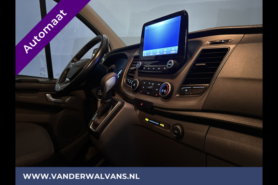 Ford Transit Custom 2.0 TDCI 170pk Automaat L2H1 Inrichting Euro6 Airco | Navigatie | Camera | Android Auto | LED Trekhaak Cruisecontrol, Verwarmde voorruit, Stoelverwarming, Parkeersensoren, Bijrijdersbank