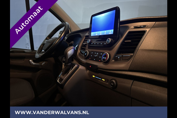 Ford Transit Custom 2.0 TDCI 170pk Automaat L2H1 Inrichting Euro6 Airco | Navigatie | Camera | Android Auto | LED Trekhaak Cruisecontrol, Verwarmde voorruit, Stoelverwarming, Parkeersensoren, Bijrijdersbank