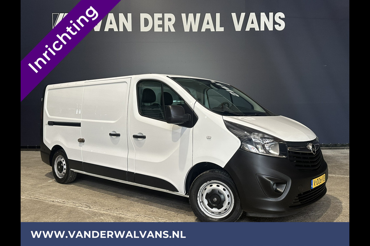 Opel Vivaro 1.6 CDTI 126pk L2H1 Inrichting Euro6 Airco | Camera | Navigatie | LED | Trekhaak | Cruisecontrol Parkeersensoren, Bijrijdersbank Opel Vivaro 1.6 CDTI 126pk L2H1 Inrichting Euro6 Airco | Camera | Navigatie | LED | Trekhaak | Cruisecontrol Parkeersensoren, Bijrijdersbank