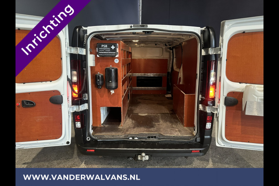 Opel Vivaro 1.6 CDTI 126pk L2H1 Inrichting Euro6 Airco | Camera | Navigatie | LED | Trekhaak | Cruisecontrol Parkeersensoren, Bijrijdersbank