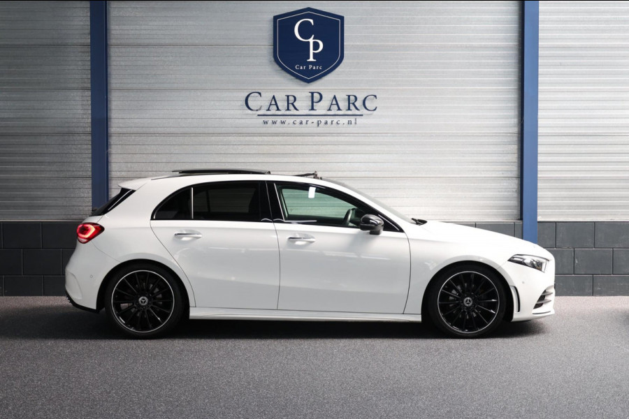Mercedes-Benz A-Klasse 200 AMG Line LED/SFEER/PANORAMADAK/HALF LEER+S.VERWARMING+MEMORY/CAM/LINE/ACC/ECC/12 MDN GARANTIE!
