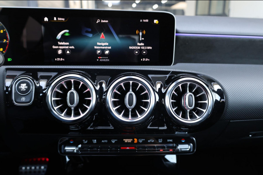 Mercedes-Benz A-Klasse 200 AMG Line LED/SFEER/PANORAMADAK/HALF LEER+S.VERWARMING+MEMORY/CAM/LINE/ACC/ECC/12 MDN GARANTIE!