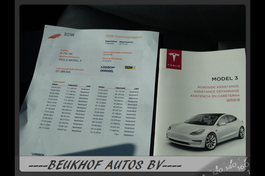 Tesla Model 3 Standard RWD Plus 60 kWh Leer Navi