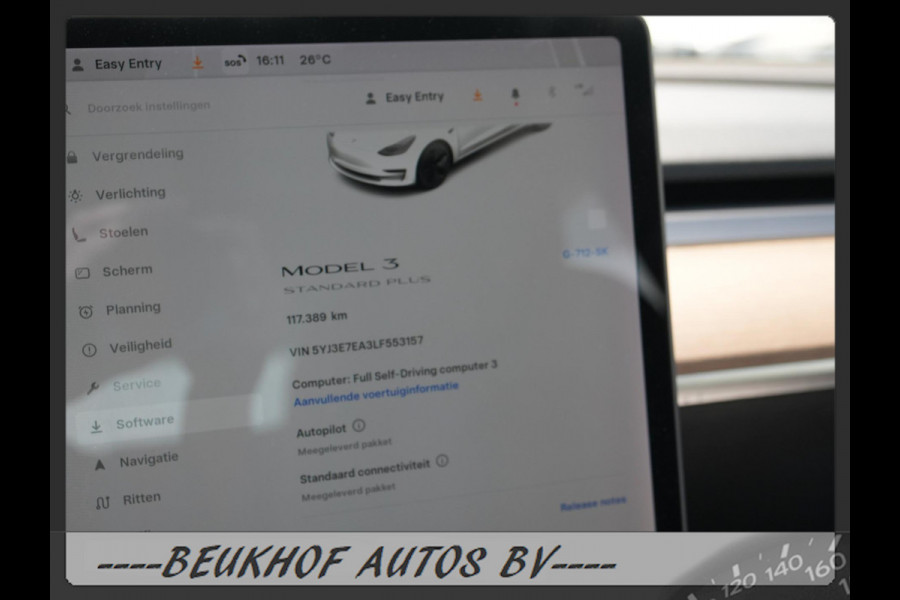 Tesla Model 3 Standard RWD Plus 60 kWh Leer Navi