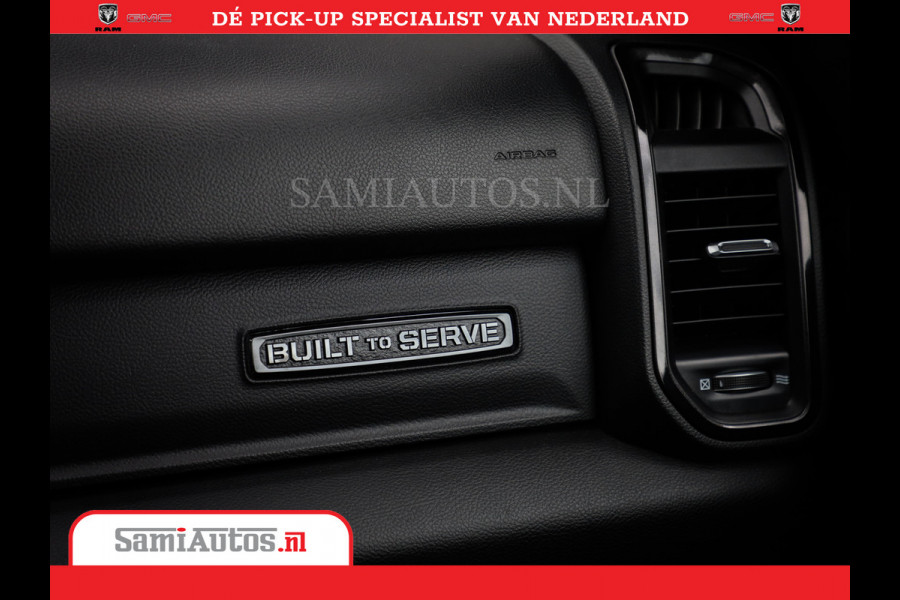 Dodge Ram 1500 BUILT TO SERVE Wide Body | 5.7 V8 HEMI | Zeer Dik | Comfortabele Dubbele Cabine DC met Royale 5 Zitplaatsen |