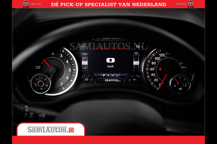 Dodge Ram 1500 BUILT TO SERVE Wide Body | 5.7 V8 HEMI | Zeer Dik | Comfortabele Dubbele Cabine DC met Royale 5 Zitplaatsen |