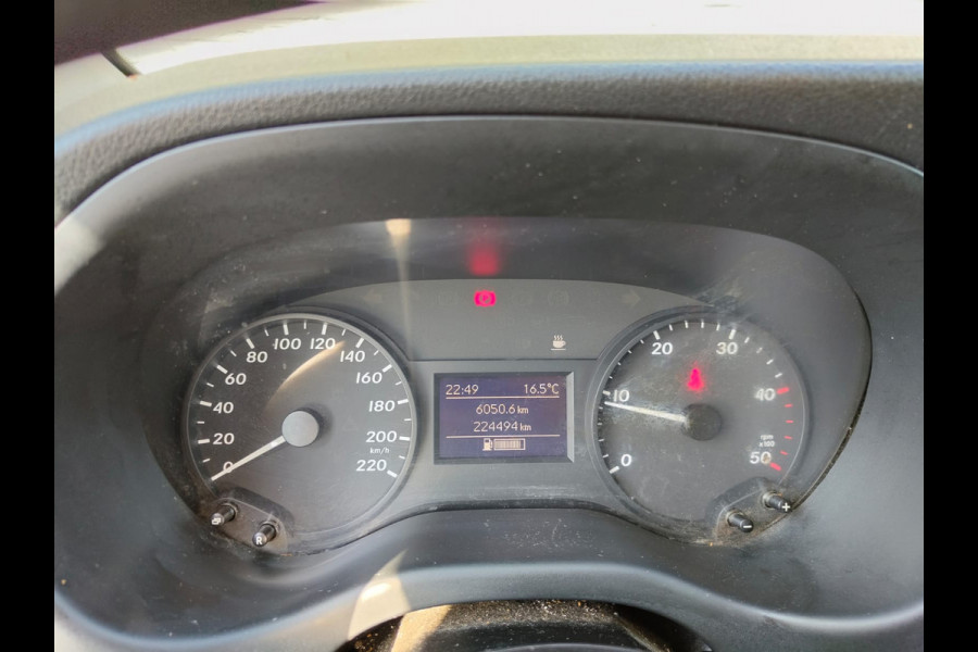 Mercedes-Benz Vito 111 CDI Lang Dubbele Cabine Airco Trekhaak Imperial+Ladderrol Bluetooth Licht/Regen-Sensor Betonplex Vloer Lat om Lat Betimmering Zijschuifdeur Comfort 1e eigenaar! Euro 6