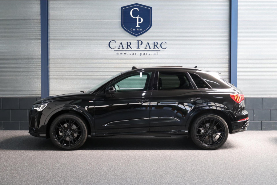 Audi Q3 40 TFSI quattro 3x S-line LED/VIRTUAL/PANO/HALF LEDER+S.VERWARMING/20"LMV/LINE/ACC/12 MND GARANTIE!
