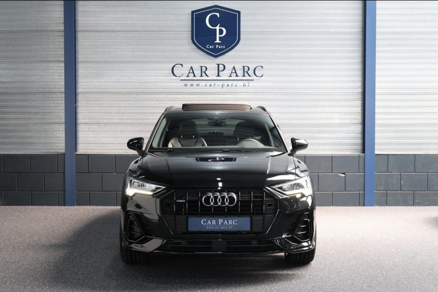 Audi Q3 40 TFSI quattro 3x S-line LED/VIRTUAL/PANO/HALF LEDER+S.VERWARMING/20"LMV/LINE/ACC/12 MND GARANTIE!