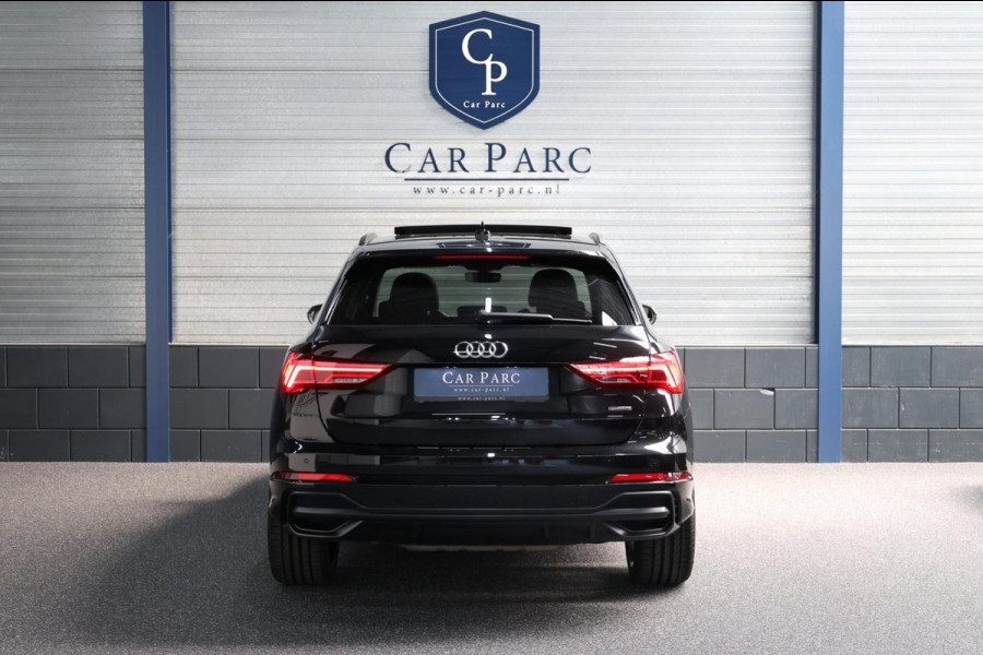 Audi Q3 40 TFSI quattro 3x S-line LED/VIRTUAL/PANO/HALF LEDER+S.VERWARMING/20"LMV/LINE/ACC/12 MND GARANTIE!