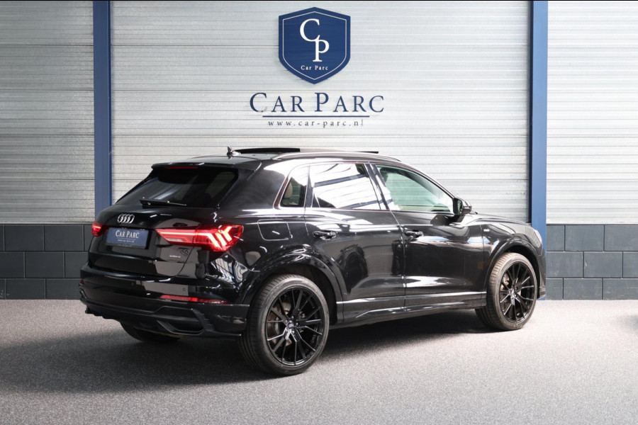 Audi Q3 40 TFSI quattro 3x S-line LED/VIRTUAL/PANO/HALF LEDER+S.VERWARMING/20"LMV/LINE/ACC/12 MND GARANTIE!