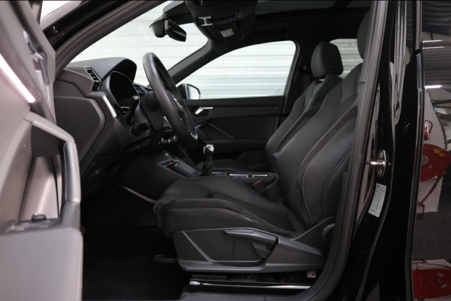 Audi Q3 40 TFSI quattro 3x S-line LED/VIRTUAL/PANO/HALF LEDER+S.VERWARMING/20"LMV/LINE/ACC/12 MND GARANTIE!