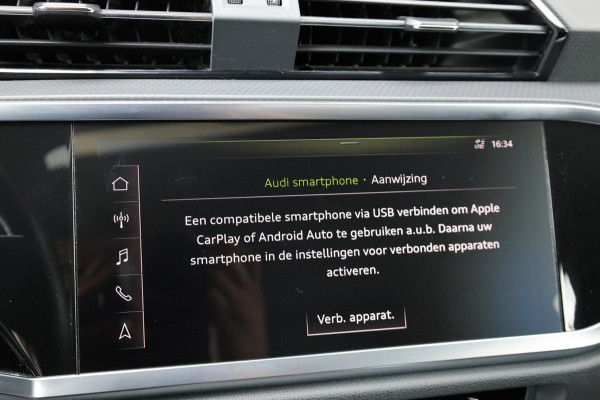 Audi Q3 40 TFSI quattro 3x S-line LED/VIRTUAL/PANO/HALF LEDER+S.VERWARMING/20"LMV/LINE/ACC/12 MND GARANTIE!