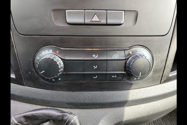 Mercedes-Benz Vito 111 CDI Lang Dubbele Cabine Airco Trekhaak Imperial+Ladderrol Bluetooth Licht/Regen-Sensor Betonplex Vloer Lat om Lat Betimmering Zijschuifdeur Comfort 1e eigenaar! Euro 6