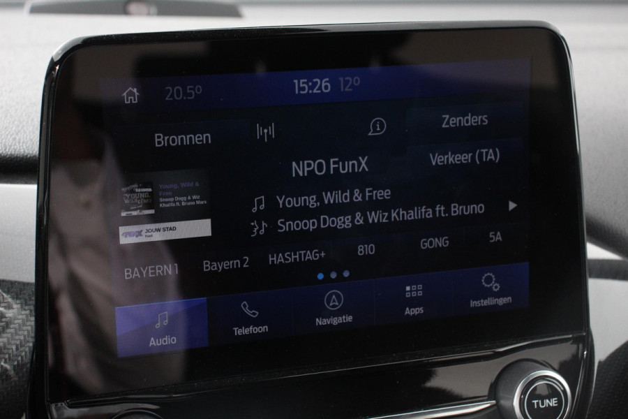 Ford Fiesta 1.0 EcoBoost ST-Line X | DEMO ! | Navigatie B&O Audio premium sound Climate Control Led Parkeer sensoren DAB Lichtmetalen Velgen