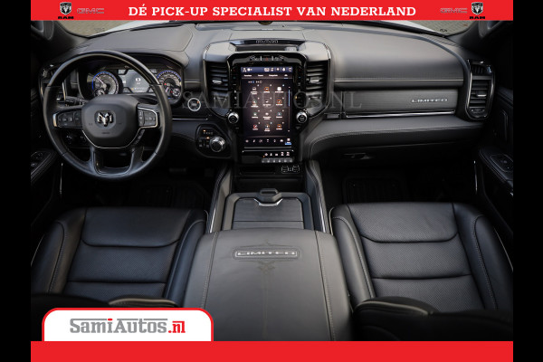 Dodge Ram 1500 Limited Night | 5.7 V8 Hemi Full Option | Comfortabele Dubbele Cabine met Royale 5 Zitplaatsen | De Meest Luxe en Volle Pick-Up in zijn Klasse | BPM vrij | Nu Leverbaar uit Voorraad | Voorraad Nr v45lpr