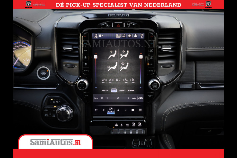 Dodge Ram 1500 Limited Night | 5.7 V8 Hemi Full Option | Comfortabele Dubbele Cabine met Royale 5 Zitplaatsen | De Meest Luxe en Volle Pick-Up in zijn Klasse | BPM vrij | Nu Leverbaar uit Voorraad | Voorraad Nr v45lpr