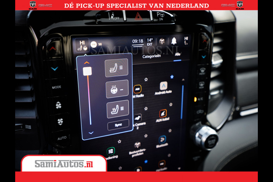 Dodge Ram 1500 Limited Night | 5.7 V8 Hemi Full Option | Comfortabele Dubbele Cabine met Royale 5 Zitplaatsen | De Meest Luxe en Volle Pick-Up in zijn Klasse | BPM vrij | Nu Leverbaar uit Voorraad | Voorraad Nr v45lpr
