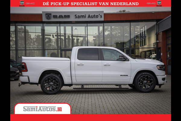 Dodge Ram 1500 Limited Night | 5.7 V8 Hemi Full Option | Comfortabele Dubbele Cabine met Royale 5 Zitplaatsen | De Meest Luxe en Volle Pick-Up in zijn Klasse | BPM vrij | Nu Leverbaar uit Voorraad | Voorraad Nr v45lpr