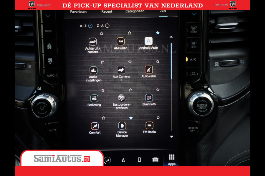 Dodge Ram 1500 Limited Night | 5.7 V8 Hemi Full Option | Comfortabele Dubbele Cabine met Royale 5 Zitplaatsen | De Meest Luxe en Volle Pick-Up in zijn Klasse | BPM vrij | Nu Leverbaar uit Voorraad | Voorraad Nr v45lpr