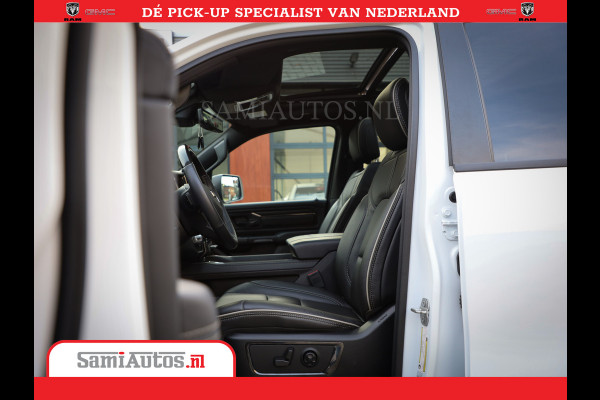 Dodge Ram 1500 Limited Night | 5.7 V8 Hemi Full Option | Comfortabele Dubbele Cabine met Royale 5 Zitplaatsen | De Meest Luxe en Volle Pick-Up in zijn Klasse | BPM vrij | Nu Leverbaar uit Voorraad | Voorraad Nr v45lpr