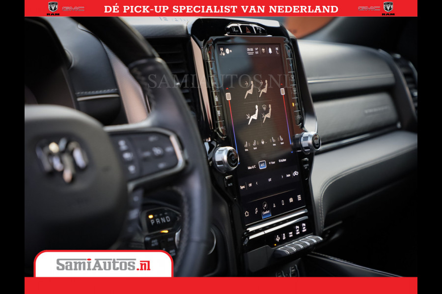 Dodge Ram 1500 Limited Night | 5.7 V8 Hemi Full Option | Comfortabele Dubbele Cabine met Royale 5 Zitplaatsen | De Meest Luxe en Volle Pick-Up in zijn Klasse | BPM vrij | Nu Leverbaar uit Voorraad | Voorraad Nr v45lpr
