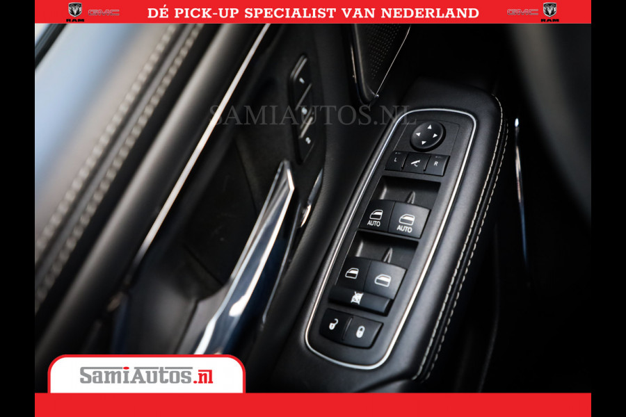 Dodge Ram 1500 Limited Night | 5.7 V8 Hemi Full Option | Comfortabele Dubbele Cabine met Royale 5 Zitplaatsen | De Meest Luxe en Volle Pick-Up in zijn Klasse | BPM vrij | Nu Leverbaar uit Voorraad | Voorraad Nr v45lpr