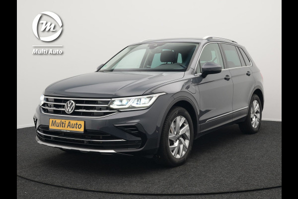 Volkswagen Tiguan 1.4 TSI Elegance Plug In Hybrid 245pk | PHEV | Trekhaak af Fabriek | Adaptive Cruise | Stuur/Stoel Verwarming | IQ Light | 18"L.M |  Carplay | Camera | Digitaal Cockpit |