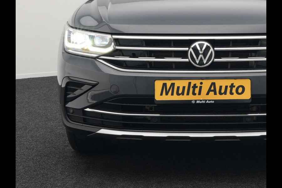 Volkswagen Tiguan 1.4 TSI Elegance Plug In Hybrid 245pk | PHEV | Trekhaak af Fabriek | Adaptive Cruise | Stuur/Stoel Verwarming | IQ Light | 18"L.M |  Carplay | Camera | Digitaal Cockpit |